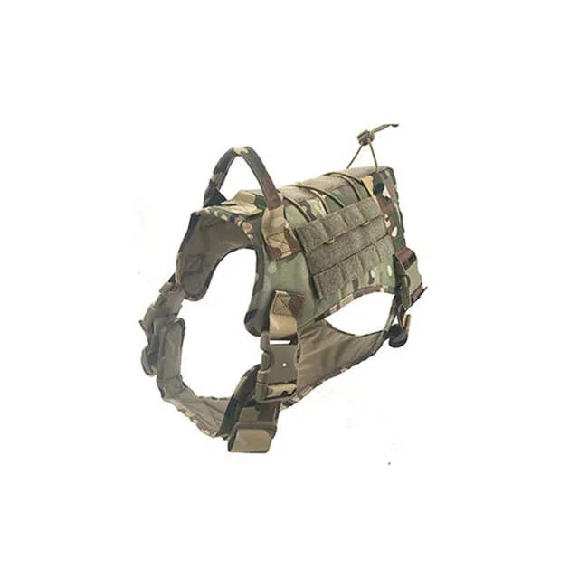 Waterproof training vest for dogs Camouflage M