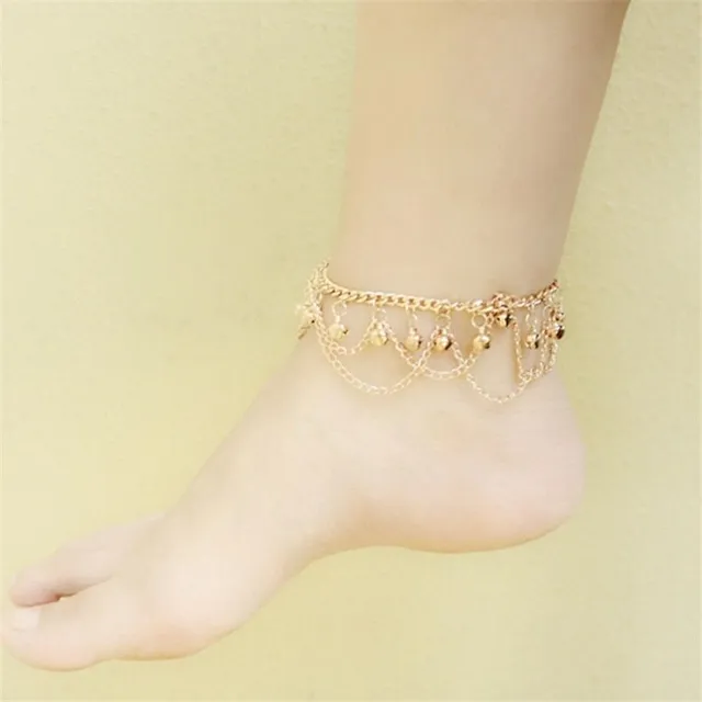 Modern women's ankle chain Rosalin