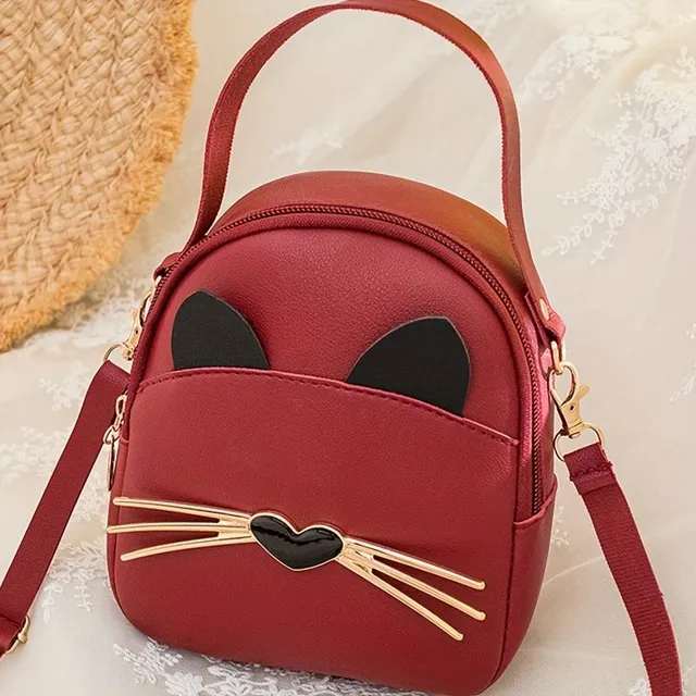 Fashion crossbody bag with cartoon printing