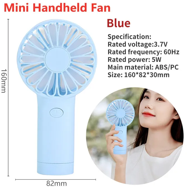 Portable Water Mist Fan USB Rechargeable 3 Speed Desktop Water Mist Fan Air Conditioning Humidifier with Night Light