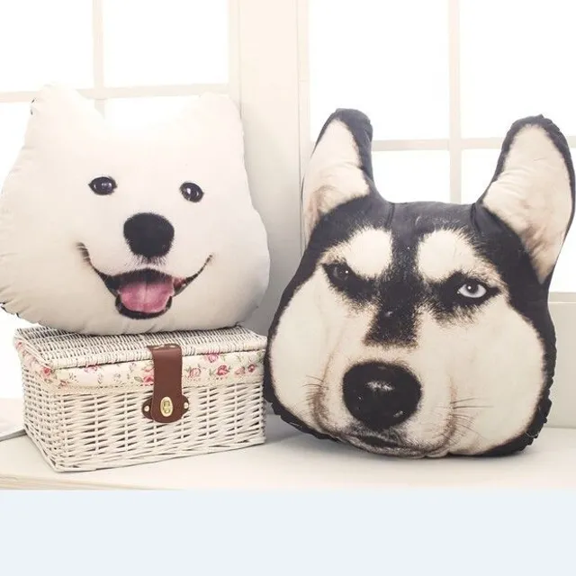 Cotton pillow - dog J479