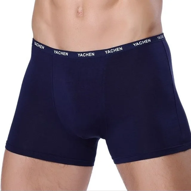 Men's monochrome boxer shorts blue xxxl