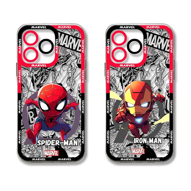 Trends silicone cover with pictures of favourite comic book heroes on iPhone phones