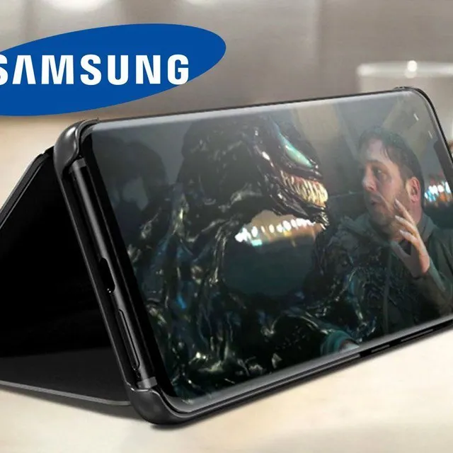 Husă de protecție și suport Smart Mirror pentru telefoanele Samsung