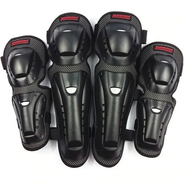 Knee and elbow protectors for motorcycle 4 pcs