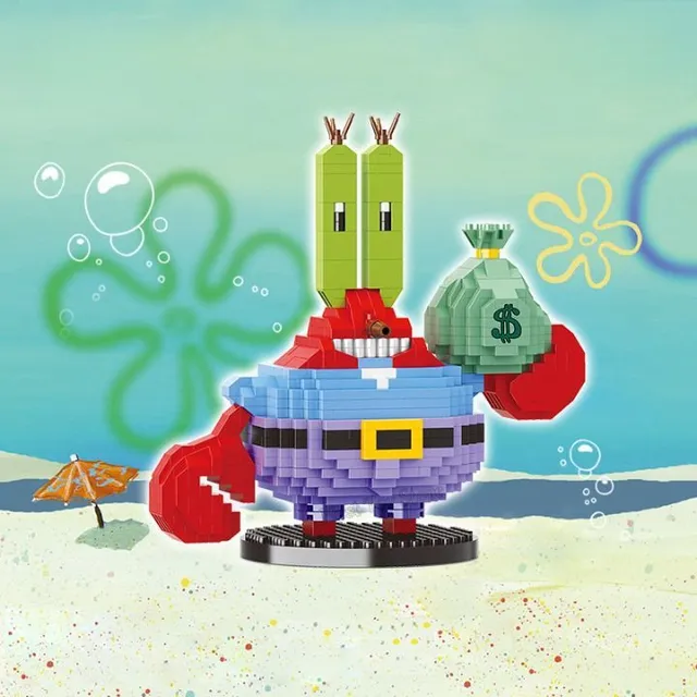 Structure kit SpongeBob SquarePants and his friends