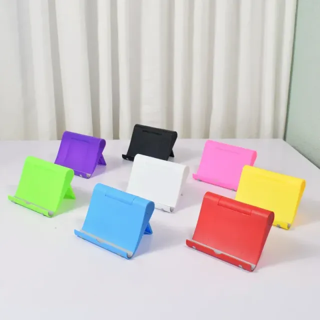 Universal mini phone holder for table and table - colored candy