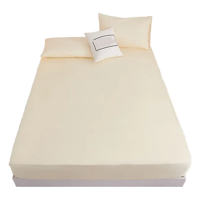 Unicolor bed sheet 0 x 00 cm beige Phoenix 1