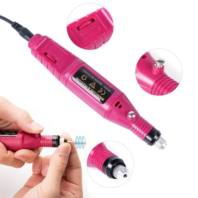 Professional electric nail grinder - set