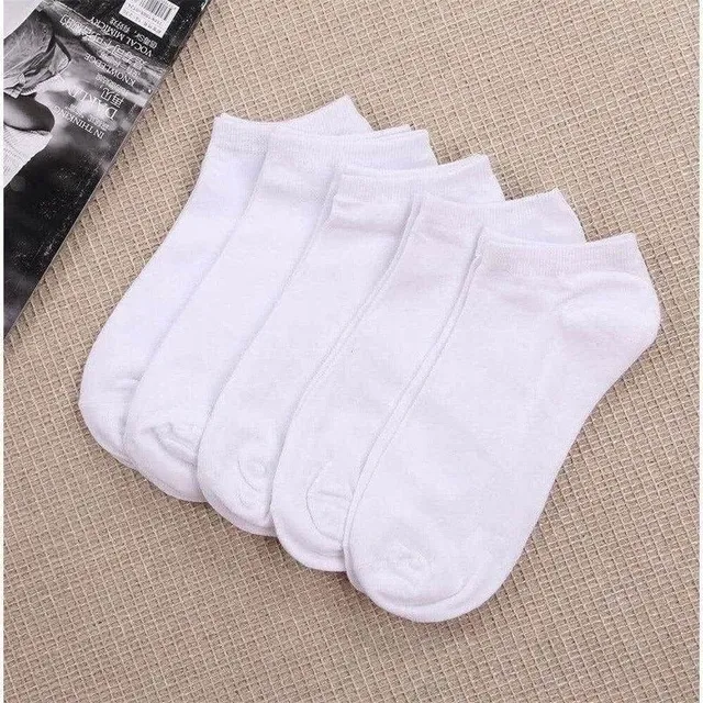 Set of comfortable soft single socks - 5 pairs