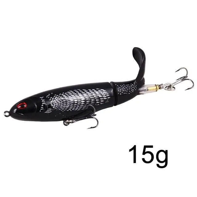 Fish bait with swivel tail