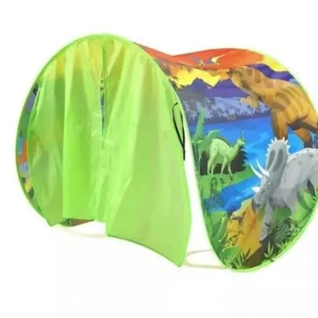 Bst Children's tent above bed - dinosaur