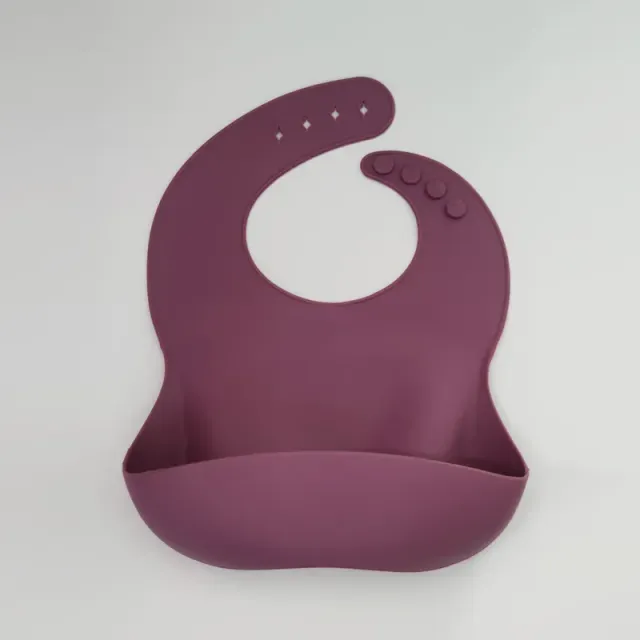 Col en silicone pour enfant - Bavoir imperméable pour bébés et tout-petits