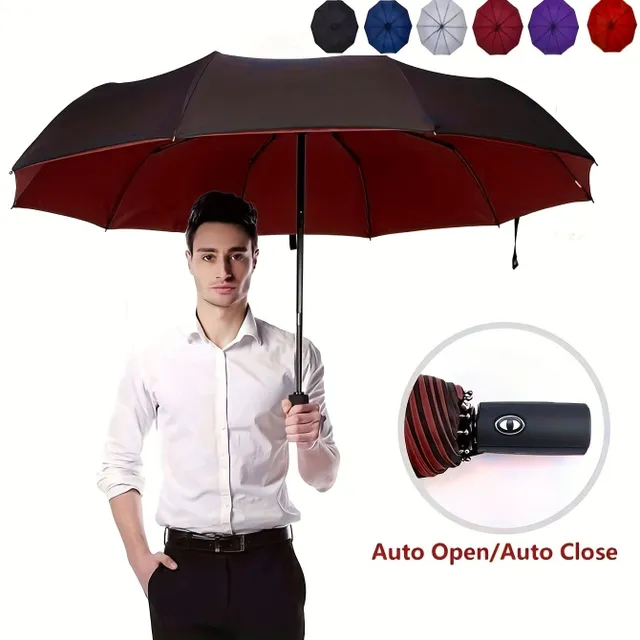 Automatic folding umbrella - windproof