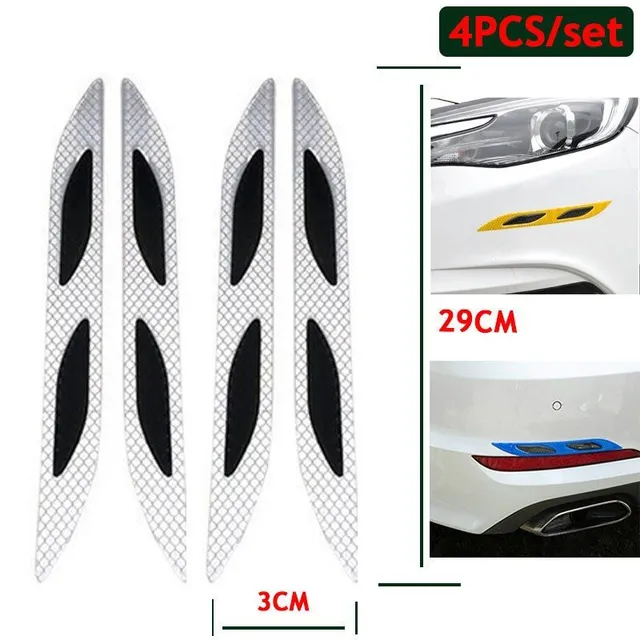 Autocolante reflectorizante universale Anti-Scratch Avertisment de siguranță pentru autovehicule