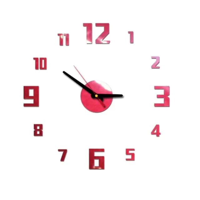 Stylish modern 3D clock 22