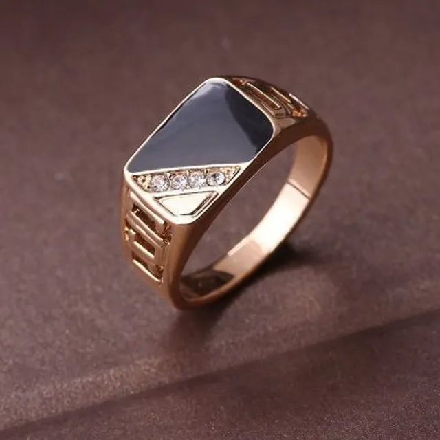 Pánský svatební prsten - 2 barvy