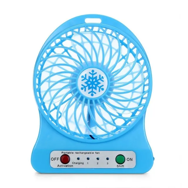 Portable charging fan - USB charging