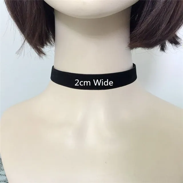 Choker necklace - 2 pcs