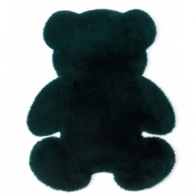Mäkký koberček v tvare medvedíka