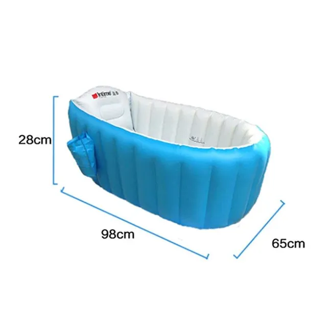 Inflatable baby bath tub - 2 colours