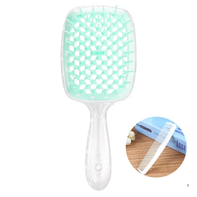 Professional hair brush against static energy - several color variants