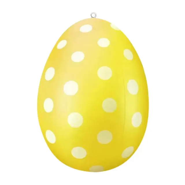 Wielkanocne jajka wielkanocne do dekoracji na zewnątrz yellow