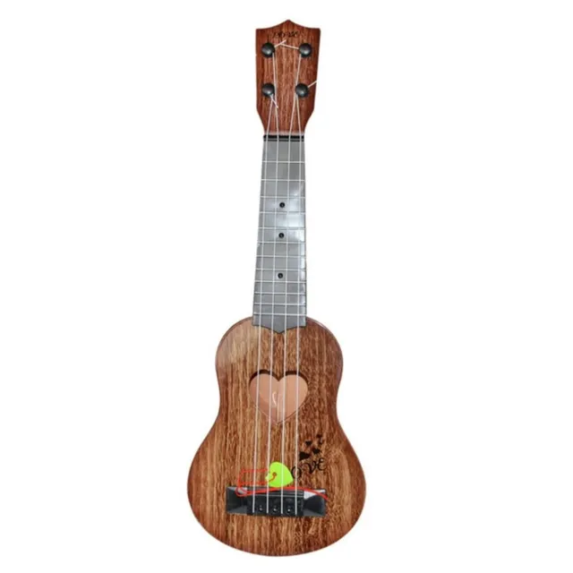 Children's ukulele in three colours