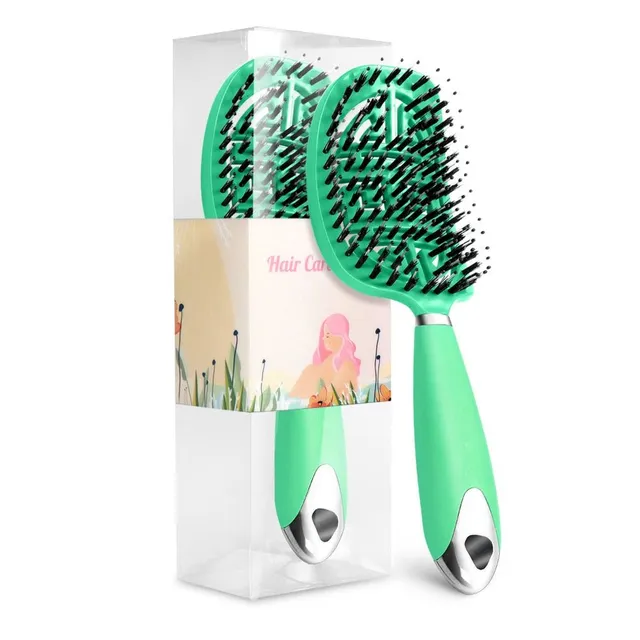 Profesionálna kefa na vlasy Pop Brush Brosse Detangling Hair Brush