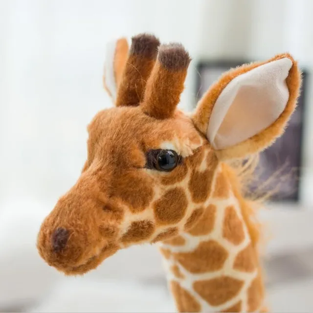 Giraffe en peluche géante de luxe pour enfants