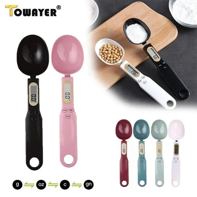 Electronic Kitchen Scale 500g 0.1g LCD Digital Food Measuring Flour Digital Spoon Scale Mini Kitchen Tool Milk Coffee Scale