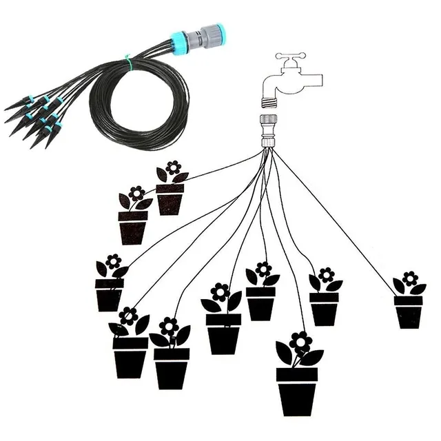 Set of irrigation tips