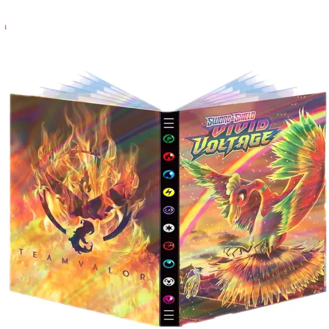 Album on 432 pieces of cards with theme Pokémon