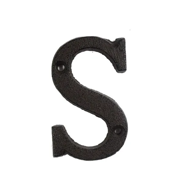 Decorative iron letter C527