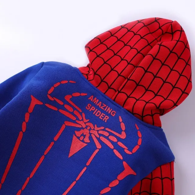 Set de trening pentru copii cu design stilat cu motiv - Spider-Man