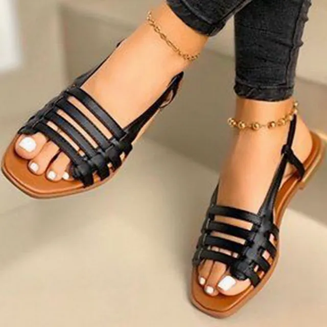 Women's fashion leather sandals
