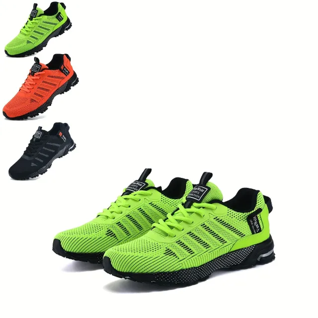 Pánské běžecké boty s reflexními prvky - prodyšné a lehké