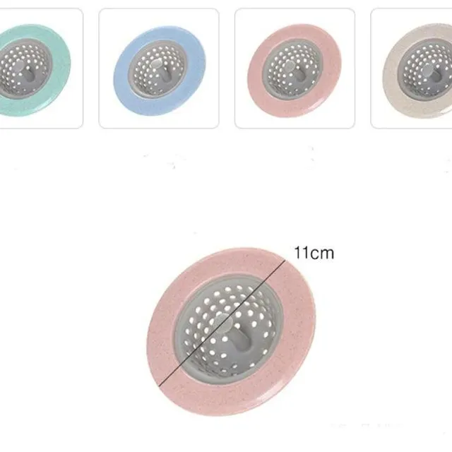 Silicone waste strainer - 4 colours