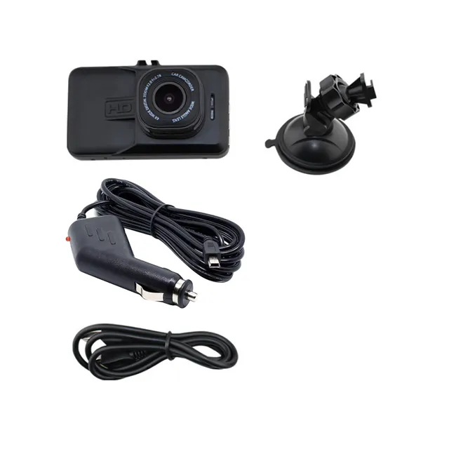 Teljes HD autó kamera - fekete