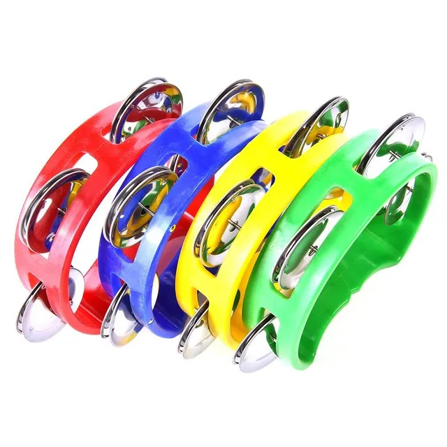 Coloured tambourine