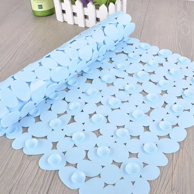 Proslip mat with suction cups for the bathroom