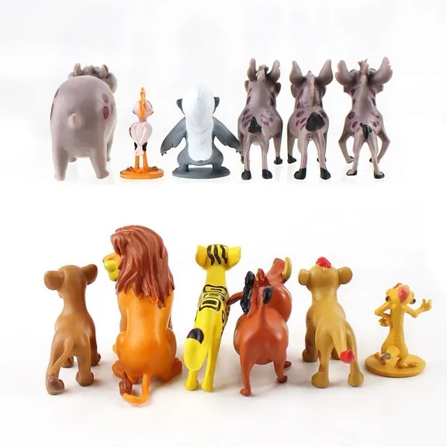 Figures wild animals 12 pcs