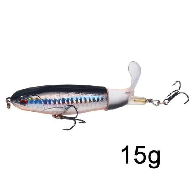 Fish bait with swivel tail