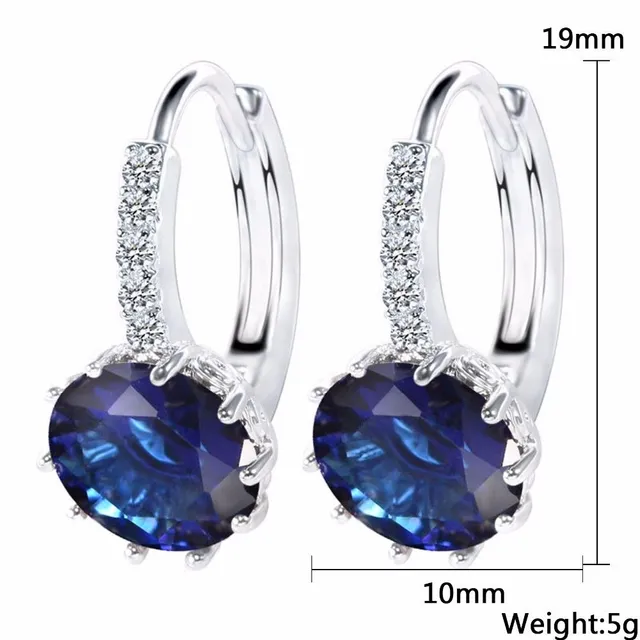 Luxury earrings with stone Dee