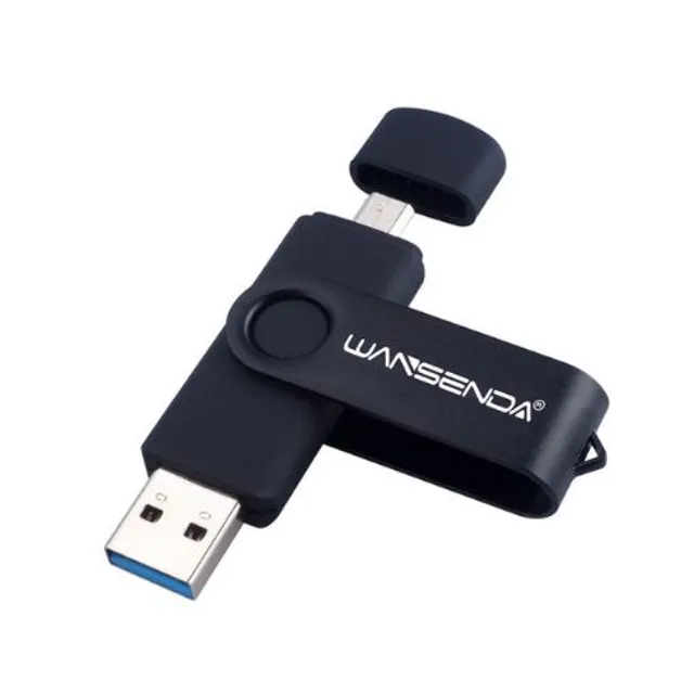 USB flash disk 2 v 1 - 16 GB - 128 GB - 6 barev
