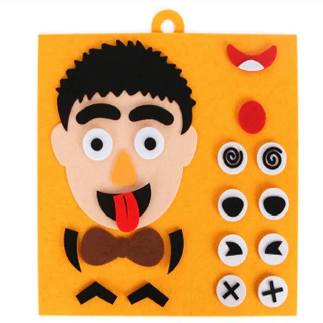 Creative children's educational toy - funny sticking