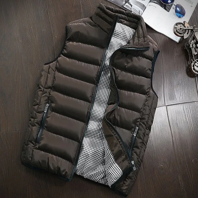 Men's luxury winter vest Alex