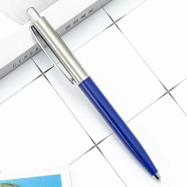 Colorful classic ballpoint pen for students and offices