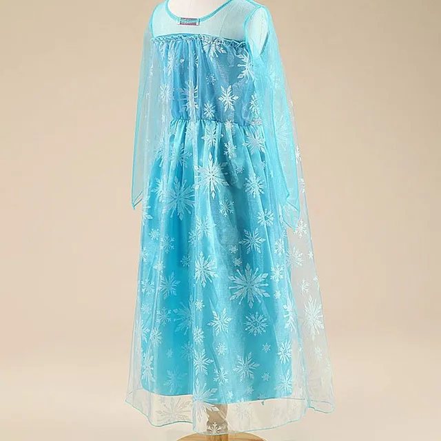 Nádherné dívčí šaty - modré
