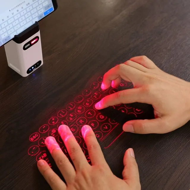 Virtuálne Bluetooth bezdrôtový laserový projektor klávesnice